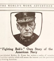 Fighting Bob American Naval Stories 1908 Advertisement Literature DWNN24 - £15.13 GBP