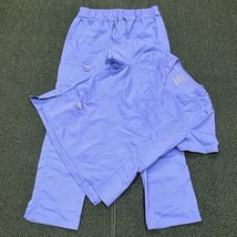Cherokee Workwear Women’s Scrub Top &amp; Cargo Pants Set light Blue Size Me... - £14.45 GBP