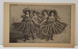 Victorian Women In Costume Photo Print Vintage Postcard C4 - £9.39 GBP