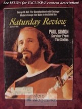 Saturday Review June 12 1976 Paul Simon Jordan Banfante Rudolph Chelminski - £6.90 GBP
