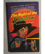 THE NIGHT OF THE SHADOW by Maxwell Grant (1966) Belmont paperback 1st - $361.46 MXN