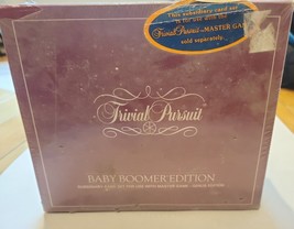 Trivial Pursuit New Sealed BABY BOOMER Edition Game Subsidiary Card Set Master - £15.37 GBP