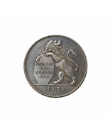 Medaglia d&#39;arte Ludwig I Bavaria 1831 stile tallero restrizione da colle... - $13.24