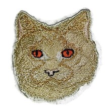 Amazing Custom Cat Portraits[Shorthair Tabby Cat Face ] Embroidered Iron On/Sew  - £8.13 GBP