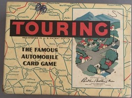 Touring Famous Automobile Card Game Vintage Parker Brothers Car Complete... - $94.23 MXN