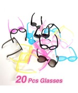 20 Pcs Glasses For Barbie Doll Toddler Toys 1/6 Doll Accessories Doll Su... - £11.57 GBP