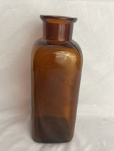 Vintage Apothecary Wyeth Amber Glass Bottle - £12.19 GBP