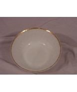 Fire King Oven Ware Serving Bowl White Swirl Made inUSA - $15.00
