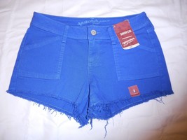 Women&#39;s Juniors Arizona Shorts Shortie Exotic Blue Size 9  NEW - £14.05 GBP