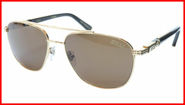 ZILLI Sunglasses Titanium Acetate Polarized France Handmade ZI 65020 C01 - £649.52 GBP