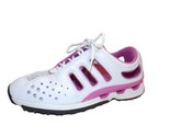 Adidas Climacool Adiprene Golf Cleats Women Size 7 Lace Up White Pink - £19.74 GBP