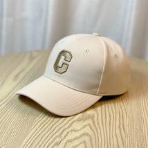2024 Spring and Autumn Big C Stereo Letter Baseball Cap Fashionable All-match Co - £9.60 GBP