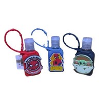 Marvel Star Wars Lot Of 3 Hand Cleaner Silicone Cases With 1oz Bottle Inside - £16.41 GBP