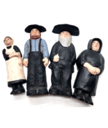 Vtg 1985 Ephraim Amish Country Family Members Wall Figurines Primitive F... - €15,63 EUR