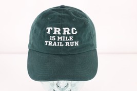 Vintage 90s Spell Out Toledo Road Runners Club 15 Mile Trail Run Hat Cap Green - £15.88 GBP