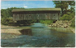 Postcard Covered Bridge At Arlington Vermont - £3.12 GBP