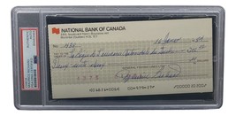 Maurice Richard Signed Montreal Canadiens Bank Check #438 PSA/DNA - £191.48 GBP
