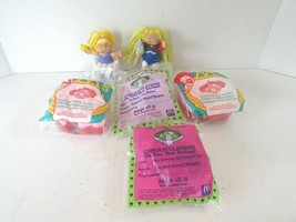 Lot Of 6 Mcdonald Happy Meal Toys Cabbage Patch Kids Figures &amp; Playset L144 - £4.34 GBP