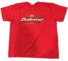Vtg Dale Earnhardt Jr T Shirt Large L Winners Circle NASCAR Budweiser Red - $18.81