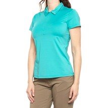 Nwt Ladies Tommy Bahama Active Ceramic Teal Green Short Sleeve Polo Shirt - L - £31.31 GBP