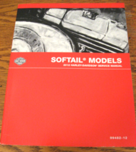 2012 Harley-Davidson Softail Service Manual Fatboy Heritage Slim Blackli... - $164.30 CAD