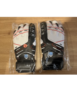 Kids Goalie Gloves Youth Goalkeeper Gloves Wrist Protection Non-Slip Sz ... - $29.46 CAD