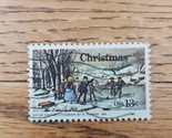 US Stamp Winter Pastime 13c Used - $0.94
