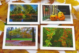 4 FALL Colors Seattle Blank Photo Greeting Cards, 5X7, Perfect gift! - £10.37 GBP