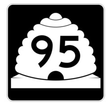 Utah State Highway 95 Sticker Decal R5422 Highway Route Sign - £1.15 GBP+