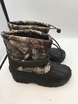 Red Head Kids Boots Size 3 Camo  Thinsulated Hunting Snowboard - $18.49