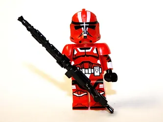 NawToys Axe Red Mist Squad Clone Trooper Star Wars Minifigure From US - £4.82 GBP