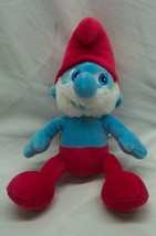 The Smurfs Movie Soft Papa Smurf 10&quot; Plush Stuffed Animal Toy Build A Bear - £14.49 GBP