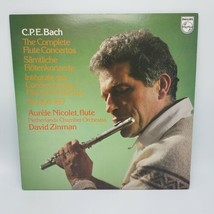 C.P.E. Bach The Complete Flute Concertos Philips Japan Import 18PC-136 Near Mint - £26.32 GBP