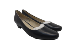 Propet Women's Taxi Pump Heels W8200 Navy Leather Size 8.5M - $56.99