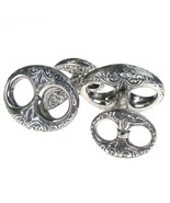  Gerochristo 7099 - Sterling Silver Medieval Byzantine Cufflinks  - £239.50 GBP