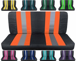 Car Seat covers Fits Ford F150 truck 1977-1994 Front Bench ,NO Headrest   - $1,492.54 MXN