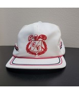 VTG Ya Golf Country Club White Mesh / Red Rope Snapback Adjustable Hat Mens - $646.82 MXN
