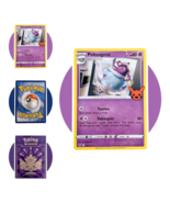 Sword &amp; Shield Pokemon Card (FF38): Polteageist 090/202, Pikachu Pumpkin... - $5.90