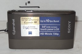 Sony Cyber-shot DSC-TX1 10.2MP Digital Camera - Gray Tested Works Battery SD - £117.68 GBP