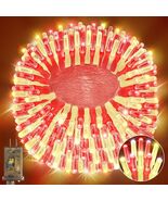 Heceltt 1140 LED 449FT Outdoor String Lights 8 Modes Timer IP44 Red Warm... - $852.76 MXN