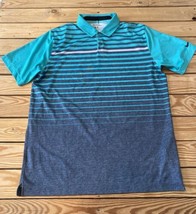 Nike Golf Men’s Dri Fit Polo Shirt Size M Blue Sf7 - £15.56 GBP