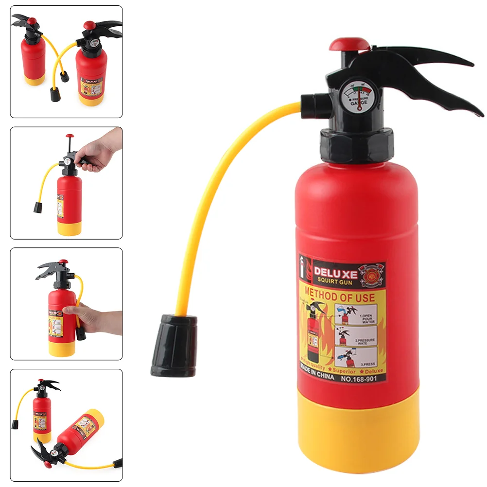 Bath Squirter Toys Pull Water Plaything Fire Extinguisher Beach Party Su... - $11.96