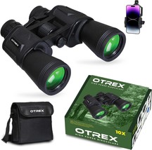 10x50 Binoculars for Adults-Crystal Clear Viewing-Durable Carrying Case. - £26.33 GBP