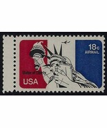 C87 - Gutter Snipe Error / EFO Statue of Liberty&quot; Mint NH - $4.99