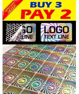 432 Custom print hologram VOID sticker label security warranty seal 1&quot;X0.6&quot; - $39.50