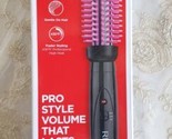 REVLON Silicone Bristle Heated Hair Styling Brush, Black, 1 inch Barrel - $16.82