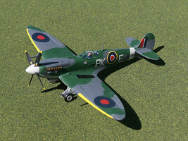 Royal Air Force Spitfire Mk Ix BS410 Gemini Jets Aces GARAF1003 Scale 1:72 Rare - £114.37 GBP