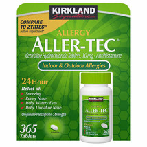 Kirkland Signature Aller-Tec, 365 Tablets - $18.89