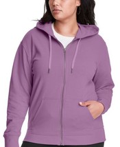 Champion Womens Campus Zippered Hoodie Size 1X Color Midnight Aster - £47.42 GBP