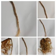 Dreadlocks 100% Human Hair Locks handmade 9&quot; to 10&quot; long 10  pieces Blonde - £47.37 GBP